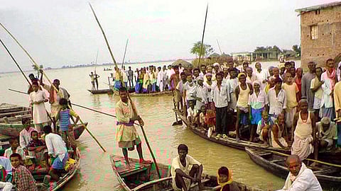 flood in kosi