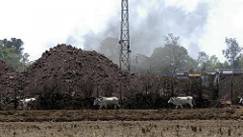 Industrial pollution