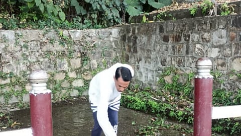 जल स्त्रोतो को लेकर सफाई अभियान