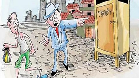 खुले में शौच