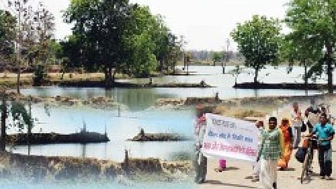 मोंगरा बांध का पानी किसके लिए ?