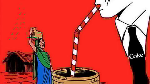 कोका कोला प्लांट पर एक के बाद एक ताला