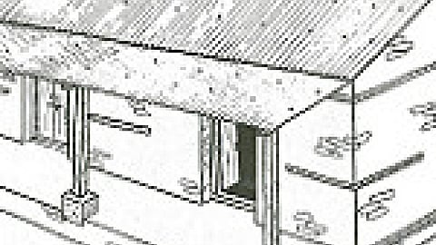 earthquake resistant house