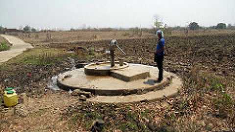 fluoride free water hand pump