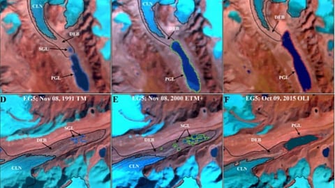 तेजी से सिकुड़ रहे सिक्किम के ग्लेशियर, सूख रही झील
