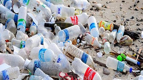 प्लास्टिक कचरा कई समस्याएँ पैदा करता है
