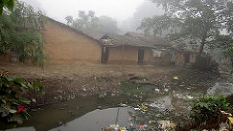 polluted canal