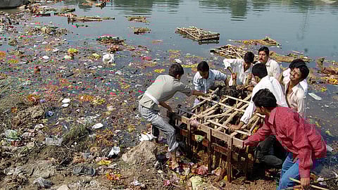 river pollution