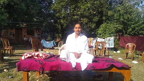 साध्वी पद्मावमी एम्स से डिस्चार्ज, पहुंची हरिद्वार