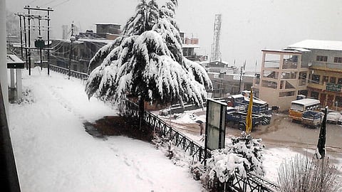snow fall