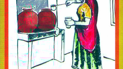 पोस्टर : पानी का सुरक्षित रख-रखाव