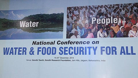 water and food security for all