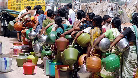 तिरुपति पर मंडरा रहा जल संकट।