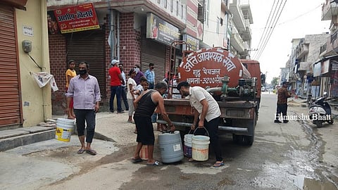 सूखने की कगार पर जयपुर के नल