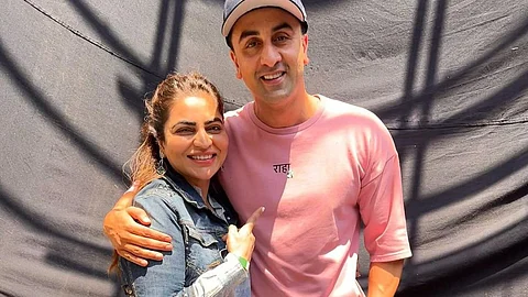 In frame: Ranbir Kapoor with costume designer Rimple Narulah
