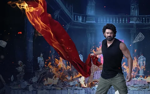 A look at the poster of The Raja Saab