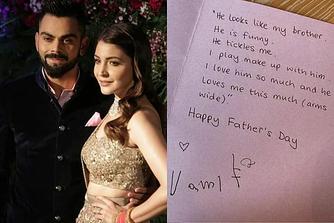 Anushka Sharma celebrates Father’s Day with sweet gesture from Vamika to Virat Kohli