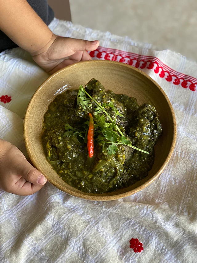 Duck with Black Dal