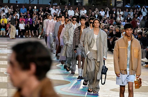 Pharrell Williams brings India and Beyoncé to Louis Vuitton’s Pompidou runway