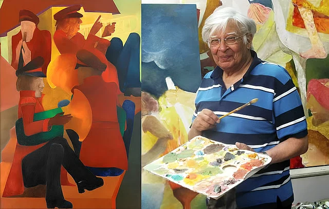 'I am so happy I am still here surrounded by my work and the people I love. I have lived through difficult moments, that could have been fatal.'