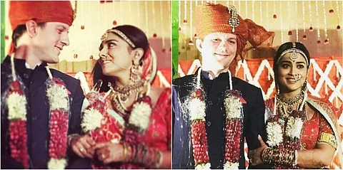 See Pictures: Shriya Saran marries Russian boyfriend Andrei Koscheev 