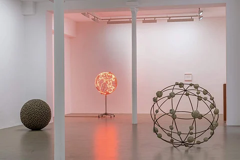 Mona Hatoum's solo show at Galerie Chantal Crousel, Paris