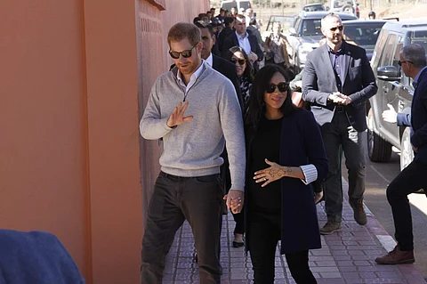Prince Harry and Meghan (Photo: IANS)