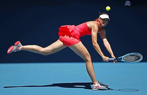 Maria Sharapova (AP Photo/Lee Jin-man)