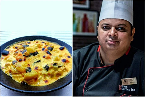 One of the best-selling meals in a bowl at Hilton Garden Inn, New Delhi is their Baked Curry Rice. It is a one-pot dish curated by executive chef Vineet Bahuguna.