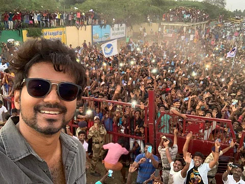 Picture tweeted by Vijay - Vijay selfie on Twitter