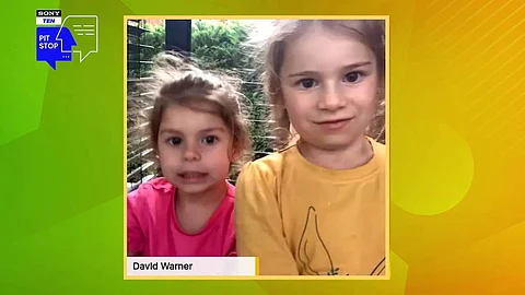 David Warner's daughters