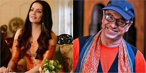 Celina Jaitly and Sridhar Rangayan (Sridhar pic by Punit Reddy)