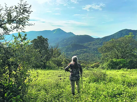 On a pre-scout exploring Coorg’s dramatic landscape