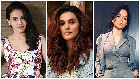 'Refuse to take advantage of someone’s death': Taapsee and Swara Bhasker respond to Kangana's 'B-grade actors' jibe 