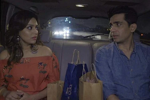 A still from Dobara Alvida featuring Swara Bhasker and Gulshan Devaiah