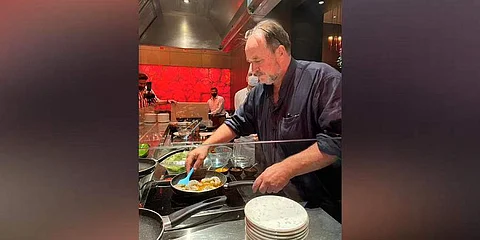 Author-historian William Dalrymple demonstrates his culinary skills at New Delhi, shares experience