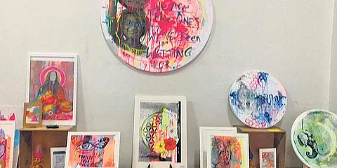 Artworks exhibited at the recent TIFFn Pop show