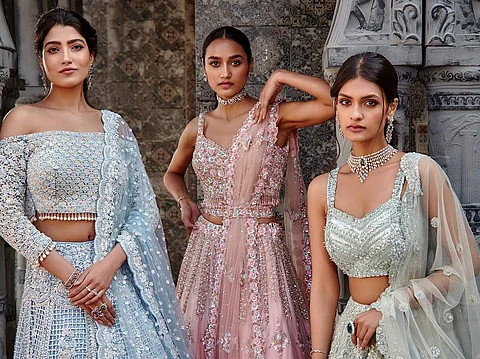 Designer Nitika Gujral's summer wedding collection Lasya celebrates nature's opulence