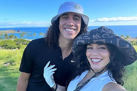 Vanessa Hudgens, Cole Tucker share picture from 1st Christmas as newly-weds