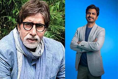 Does the Nawazuddin's BTS pic hint at a new collab with Big B?