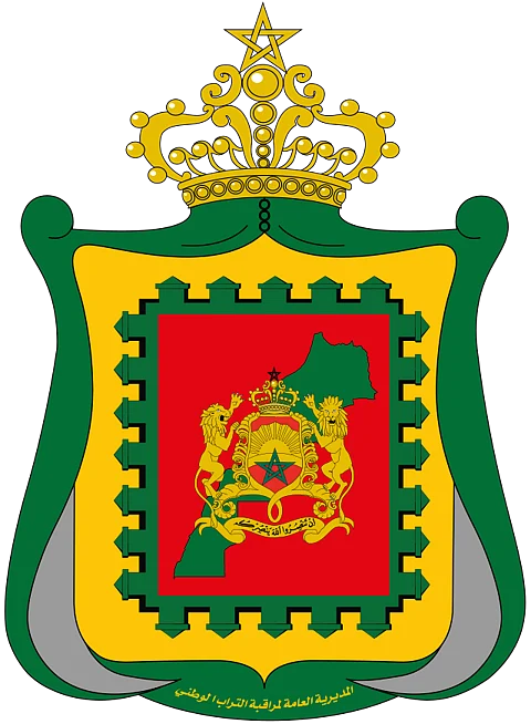 The Crest of Morocco's Counter Terrorism Force, the DGST