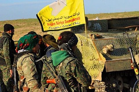 Female Kurdish Fighters
