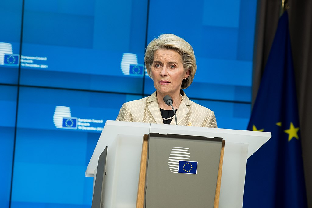 Ursula von der Leyenin Brussels 2022
