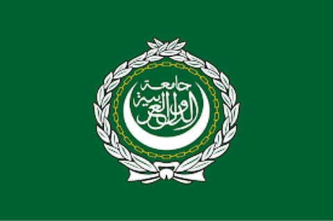 The Logo of the Arab League.