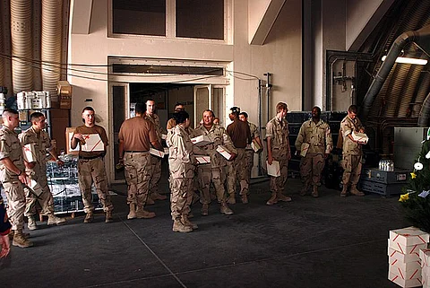 Al-Udeid Airbase in Qatar