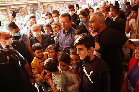 Ekrem İmamoğlu at Diyarbakır, 2021