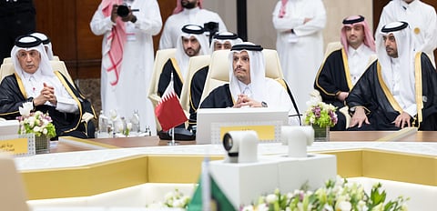 Picture of Qatari Foreign Minister for illustraion purposes