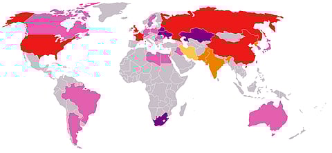 Countries that are Involved in Non-Proliferation of Nuclear Weapons