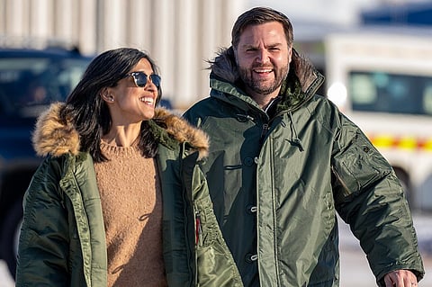 Vice President JD Vance and Second Lady Usha Vance in Greenland, 2025