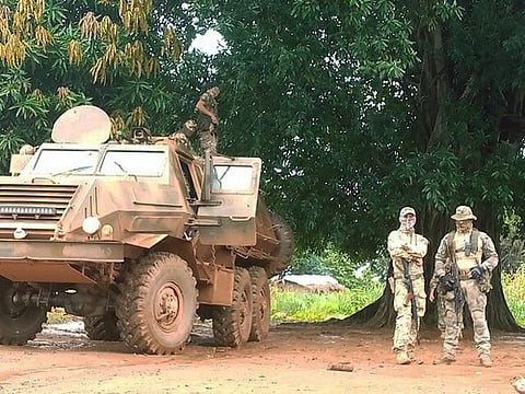 Members of Russia's Africa Corps in the Central African Republic